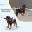 Blind Dog Ring Harness Red M | Adjustable, Sturdy, Aluminum & Foam 7