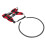 Blind Dog Ring Harness Red M | Adjustable, Sturdy, Aluminum & Foam 13