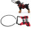 Blind Dog Ring Harness Red M | Adjustable, Sturdy, Aluminum & Foam 16