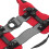 Blind Dog Ring Harness Red M | Adjustable, Sturdy, Aluminum & Foam 11