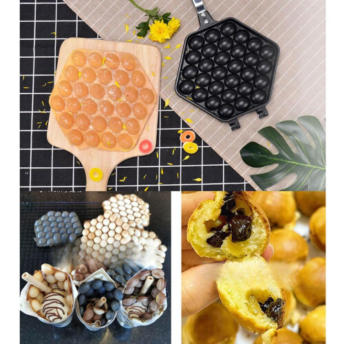 Non-Stick Waffle Maker With Smooth Plate And Cake Plate Compatibility For Safe Household Use 2