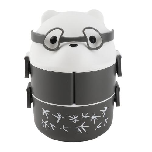 Bear Design, lonchera de 2 compartimentos, 20,6  15,6 cm 1