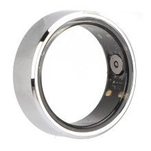 Anneau intelligent argenté ID 18,9 mm/0,7 po, Taille 9, 18 mAh