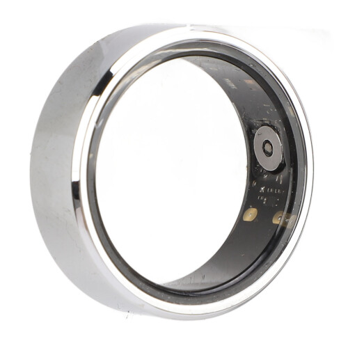 Silberner Smart Ring IP68, ID 18,9 mm, Größe 9, 18 mAh