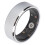 Silberner Smart Ring IP68, ID 18,9 mm, Größe 9, 18 mAh 12