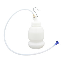 Bouteille de purge pour frein 1 L blanche 26 11 cm 10,24 4,33 po