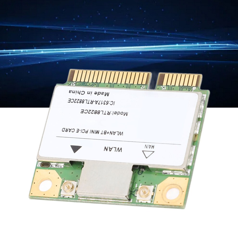 Rtl8822ce 1200Mbps Dual Band Pcie Wireless Card With Bluetooth 5.0 3681334118615