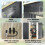 Outsunny Outsunny 6.5x4FT Garden Shed Lockable Metal Tool Shed Grey 7