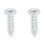 Mini spot LED DC12V in alluminio 21 cm 60 g argento 10