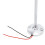 Mini spot LED DC12V in alluminio 21 cm 60 g argento 6