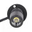 Foco USB mini 1-2 lámparas 20mm cabeza negra 9