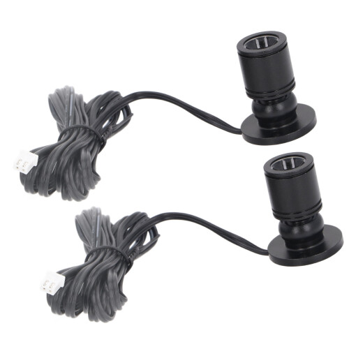 Foco USB mini 1-2 lámparas 20mm cabeza negra