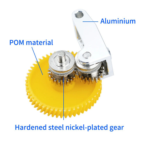 Engrenage d'extrudeuse en acier trempé pour X1C/P1P 9:53 2