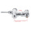 Sturdy Brass Urinal Flush Valve G1in - Adjustable Design 105-115mm 8