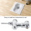 Sturdy Brass Urinal Flush Valve G1in - Adjustable Design 105-115mm 3