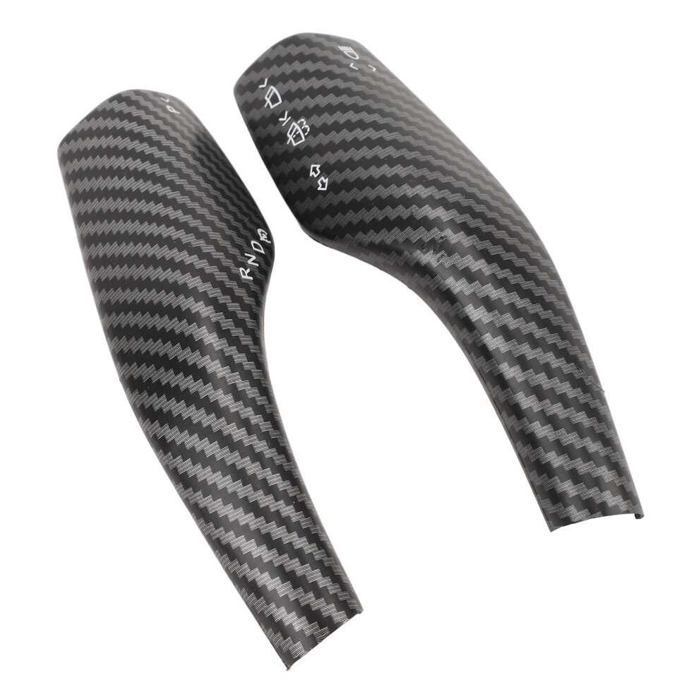 Steering Lever Cover Abs Carbon Fiber Style For Vehicles 8761334123378