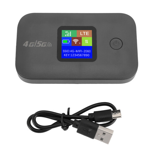 Hotspot móvil 4G LTE 3000 mAh Negro Versión Asiática 1