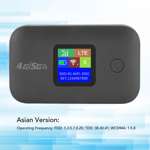 Hotspot móvil 4G LTE 3000 mAh Negro Versión Asiática 2