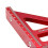 Rotes Aluminium-Winkelmesser-Quadrat 45/90 Lineal 8