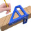 Équerre de menuiserie Rapporteur 45-90 Règle bleue N/A 4
