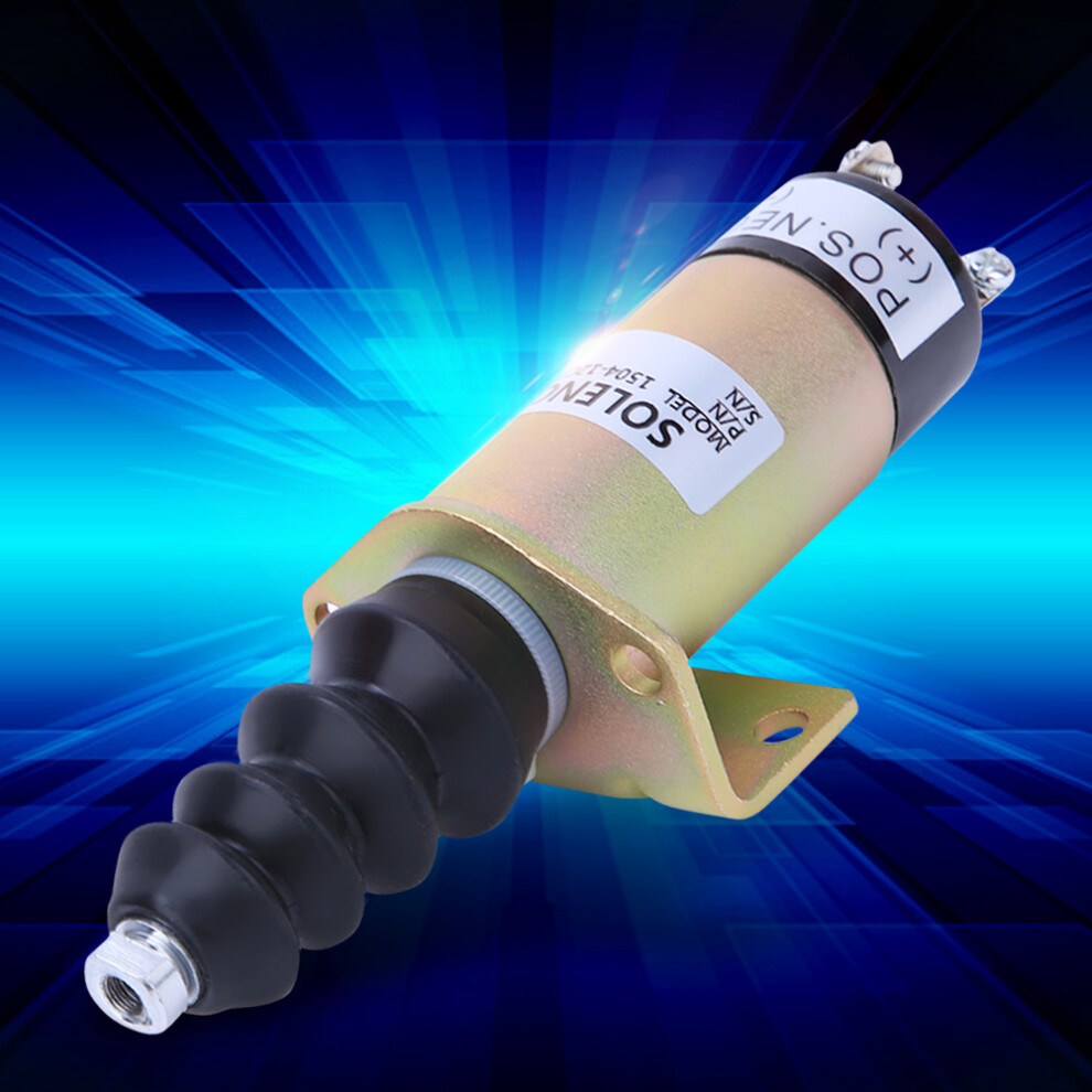 High Quality Steel Shell 12V Shut Off Solenoid Valve 1504-12C2u1b1s1 8491334128492