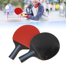 Set portátil profesional de raquetas de tenis de mesa con 3 pelotas