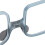TR90 Gafas de billar Azul, Almohadilla nasal ajustable 4