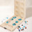 Set de Mancala en bois de pin, 22 x 13,5 x 3 cm 4