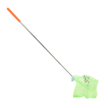 Ramasse-crottes pour chien pliable ABS/acier inoxydable 18-70cm 15kg