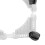 Support de plante sur roulettes avec base réglable pour usage intérieur et extérieur blanc 8