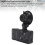 Caméra de tableau de bord 3 canaux, écran IPS de 2 pouces, 32 Go max, noir 9