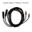 Cable dual XLR a dual AV de 9,8 pies macho a macho 2