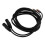 Cable dual XLR a dual AV de 9,8 pies macho a macho 15