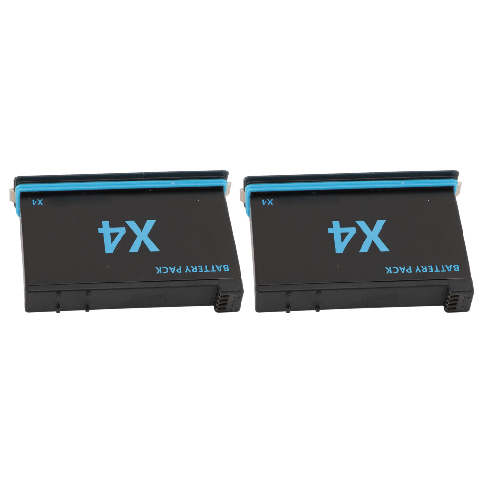 Action Camera Battery Charger For X4, 22500Mah Batteries, Usb-C Hub 7631334136993
