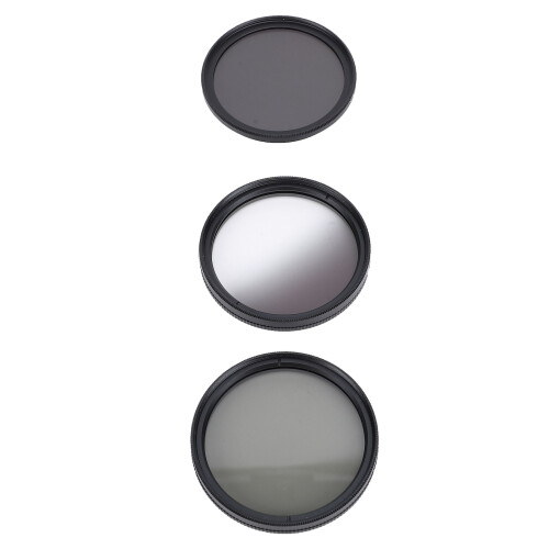 ND8 CPL GND 3-in-1 Filter-Set 52mm Schwarz