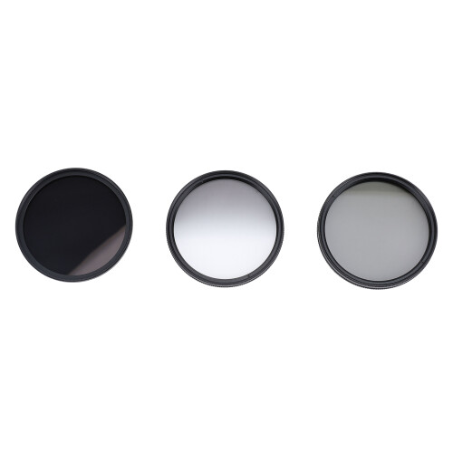 3-in-1 Kamera ND8 CPL GND Filter-Set 58mm 2.3in 1