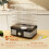 Homcom HOMCOM 5 Tier Food Dehydrator, 245W for Drying Fruit, Meat, Vegetable, Black 5