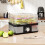 Homcom HOMCOM 5 Tier Food Dehydrator, 245W for Drying Fruit, Meat, Vegetable, Black 1