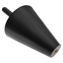 Détecteur de fuite à cône de fumée 100 g noir 100  82 mm