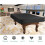 Modèle S/L Housse de table de billard noire Poids : 500-600 g 4