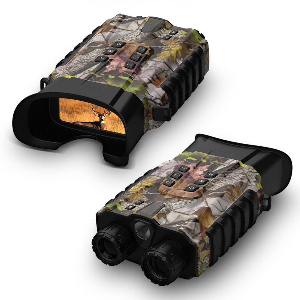 Lightweight Night Vision Binoculars 15MP Photos & 2.5X Glass Eyepiece