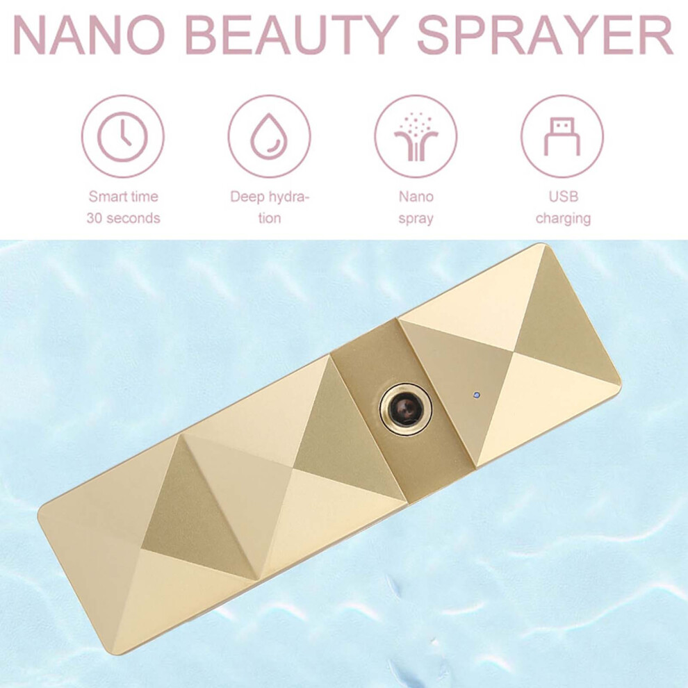 Portable USB Nano Face Mist Sprayer, 6ml Atomizer, 400mAh Battery