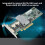 8-Port PCIe RAID Controller Card, 6Gbps, 256MB Cache 6