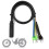 Câble adaptateur vélo/eBike 6 broches Hall 3 broches de phase 60cm 7