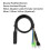 Câble adaptateur vélo/eBike 6 broches Hall 3 broches de phase 60cm 2