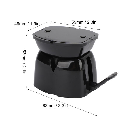Gancio di chiusura per porta ABS per RV nero - Supporto robusto per RV 1