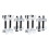 Spring Spacer 4 Sets 2-Way Adjustable Lift or Drop 1-2 Inch for Vehicles 2