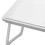 Table de lit pliante avec porte-boissons - Table pour ordinateur portable multifonctionnelle 10
