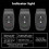 L30-EC/L30-C Luce frontale 1200mAh Nero 100x50x25mm 11