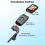 L30-EC/L30-C Luce frontale 1200mAh Nero 100x50x25mm 8
